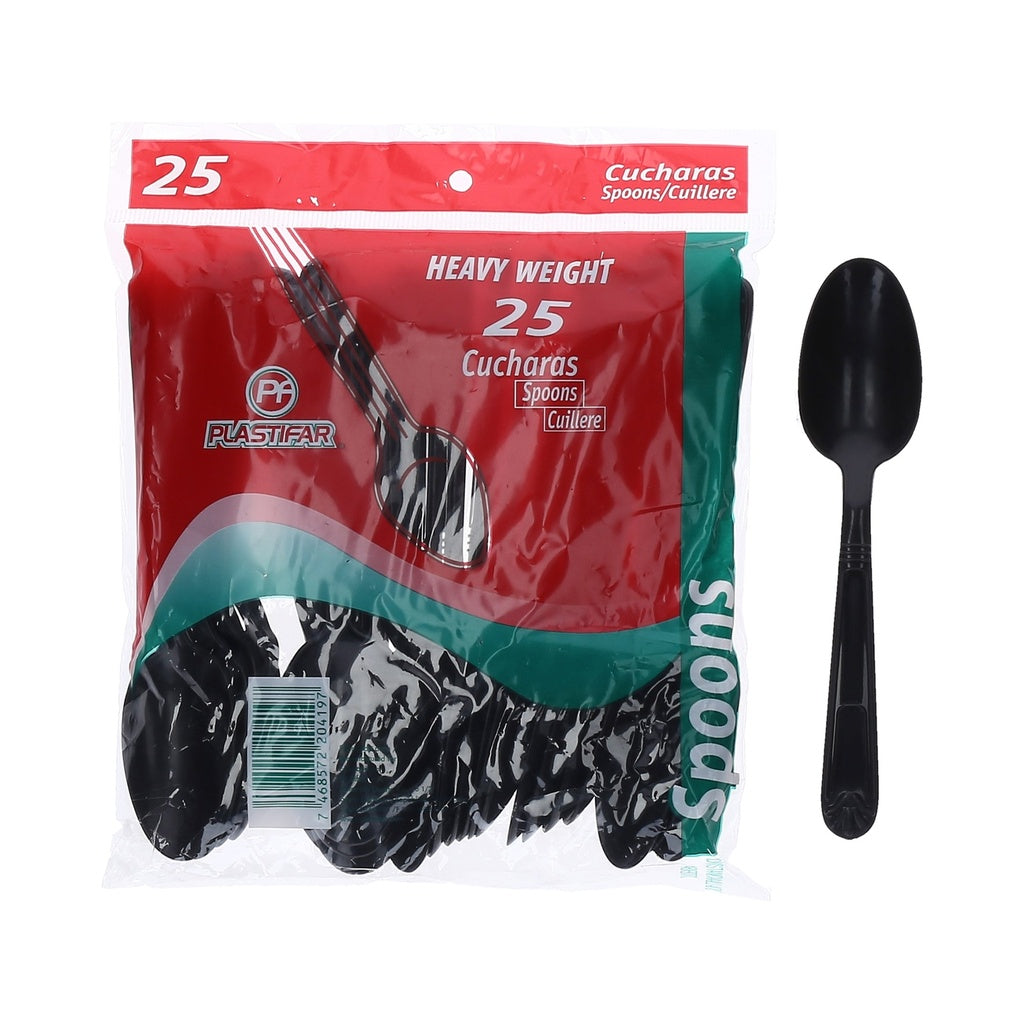 CUCHARA HEAVY WEIGHT (Negro) 25und