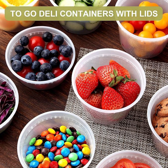 ENVASE TRANSPARENTE DELI (50 UNIDADES)