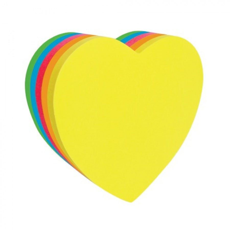 Notas adhesiva / Post it Figura Corazón 21356