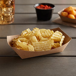 BARQUITOS KRAFT DE CARTON 250 UNIDADES