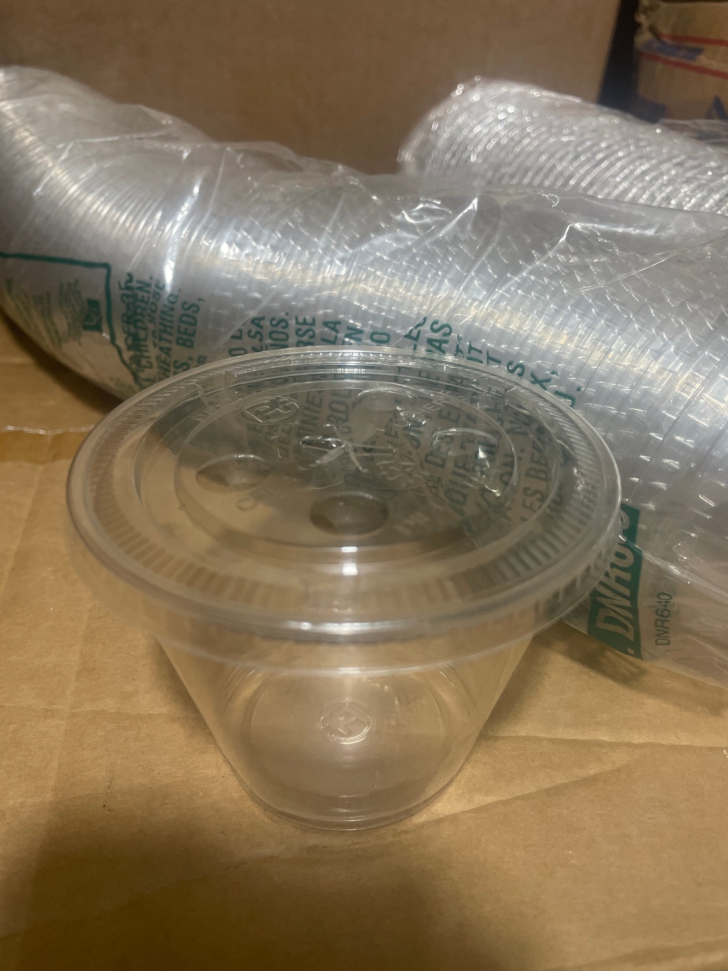 Tapas planas para vaso pet  c/ agujeros