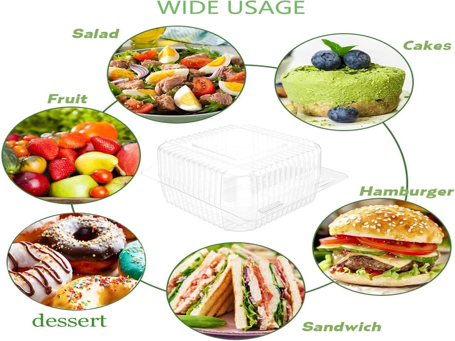 BANDEJA DOBLE TRANSPARENTE  PC-742