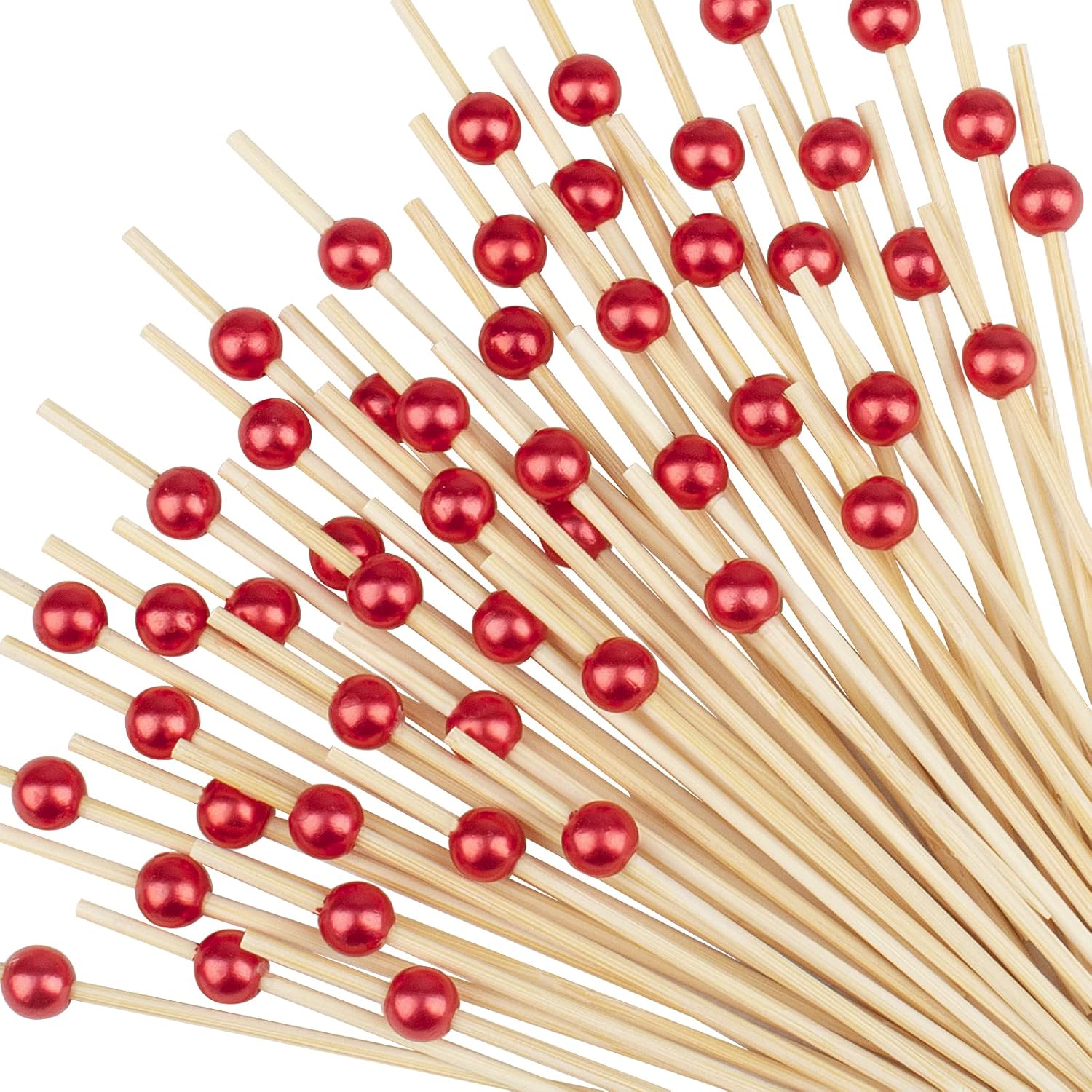 PINCHO DECORATIVO BOLA ROJA 12 CM (100UNIDADES)
