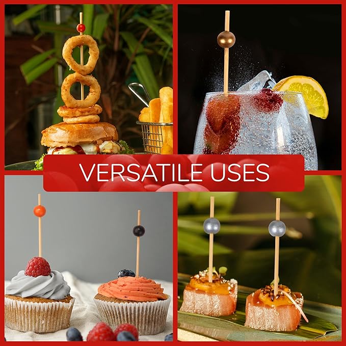 PINCHO DECORATIVO BOLA ROJA 12 CM (100UNIDADES)