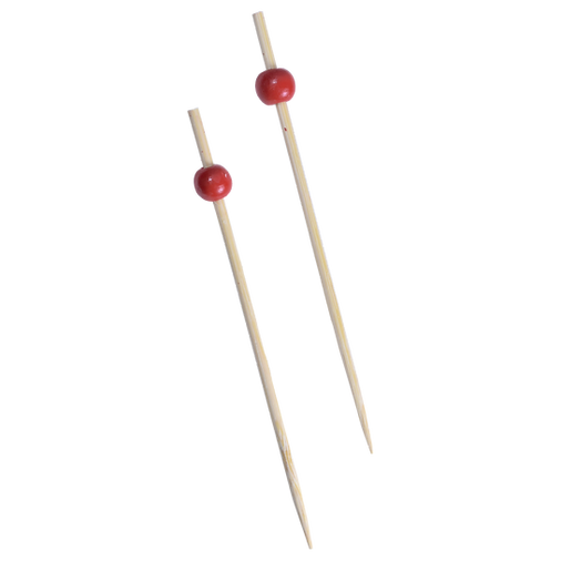PINCHO DECORATIVO BOLA ROJA 12 CM (100UNIDADES)