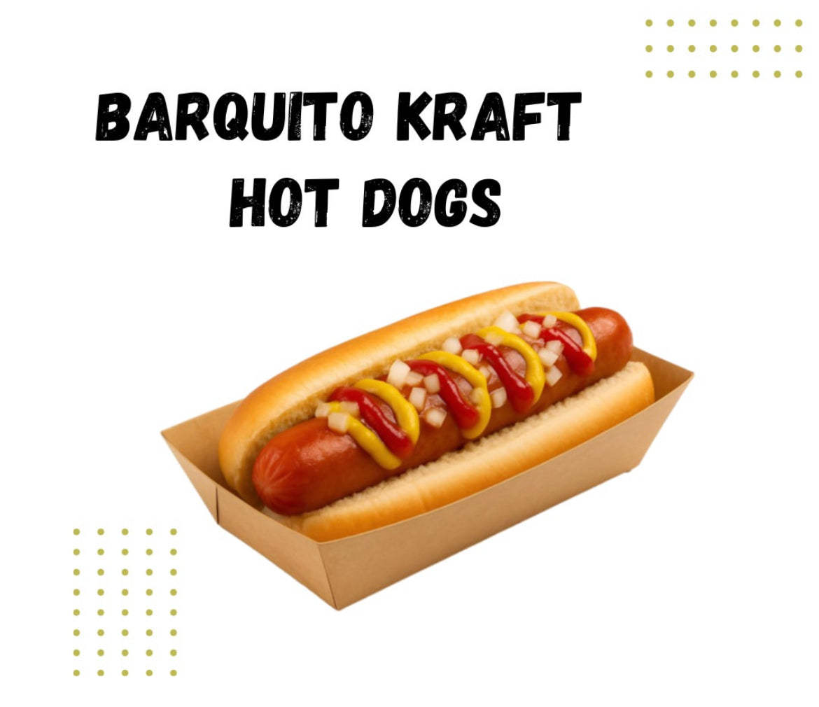 Barquito Kraft #2 para hot dog 250/1