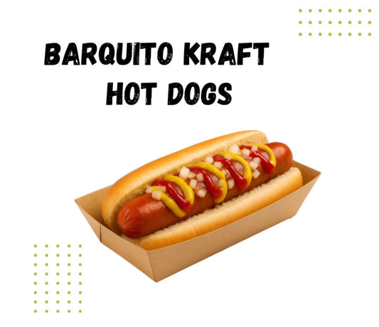Barquito Kraft #2 para hot dog 250/1