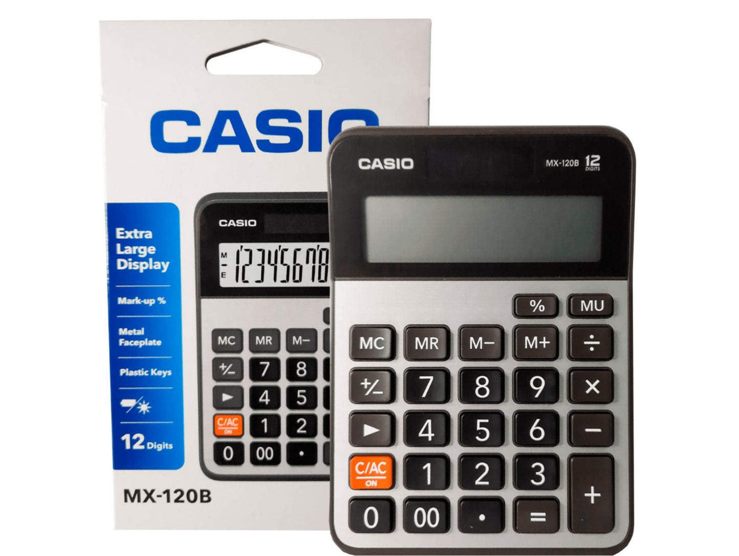 CALCULADORA  CASIO  MX-120B