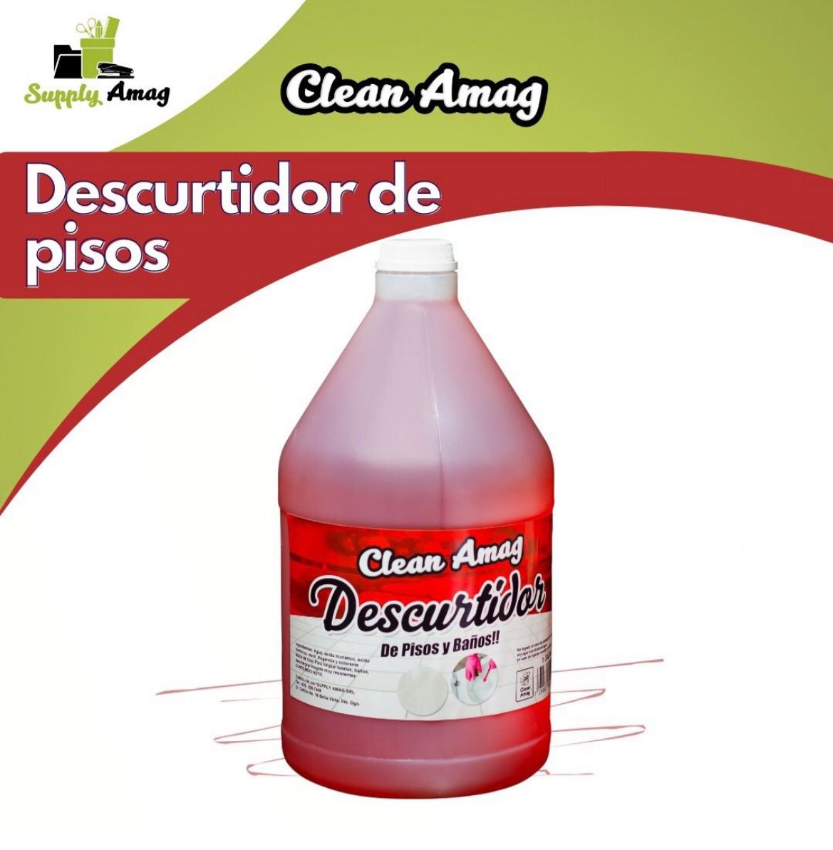 DESCURTIDOR DE CERAMICAS CLEAN AMAG GALON