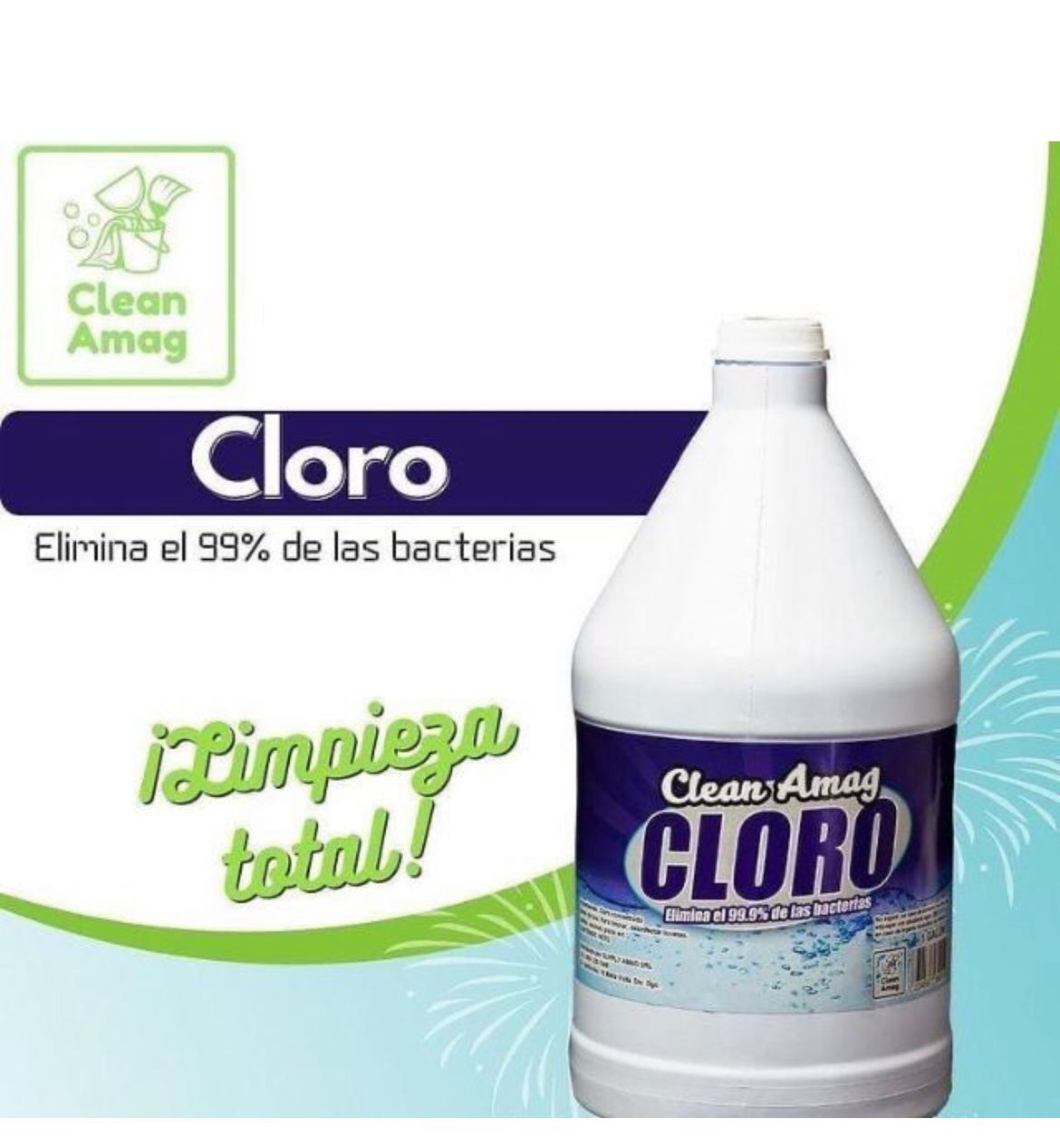 CLORO LIQUIDO CLEAN AMAG GALON