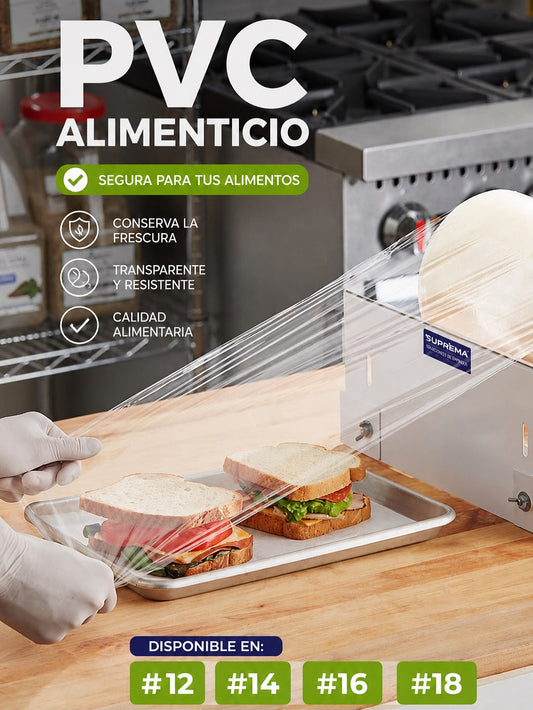 ROLLO PVC FILM ALIMENTICIO